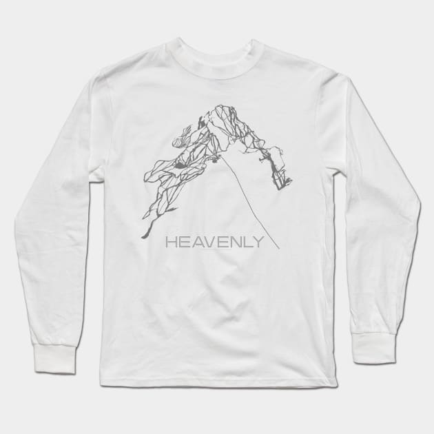 Heavenly Resort 3D Long Sleeve T-Shirt by Mapsynergy